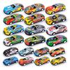 Alloy Iron Pull-back Car, A Variety of Graffiti Metal Pull-back Racing Children's Model Gift Toy Cars (random Color/6 Pieces)