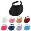 Portable Visor Hat Multi-function Beach Hats Wide Brim Sun Hat Straw Cap
