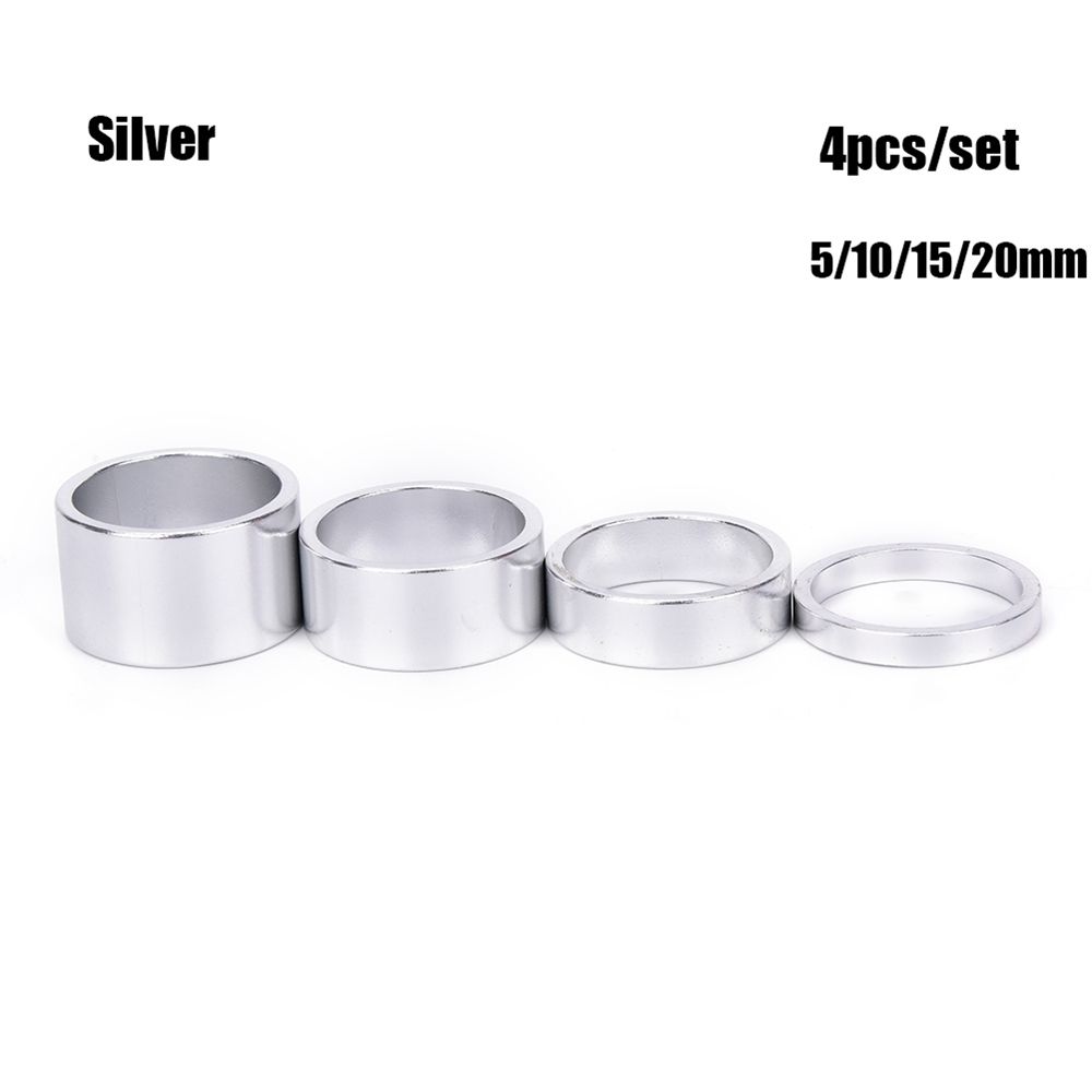 MTB Cycling Aluminum Alloy Bicycle Fork Washers Headset Stem Spacer Road Bike Parts Washer Cap