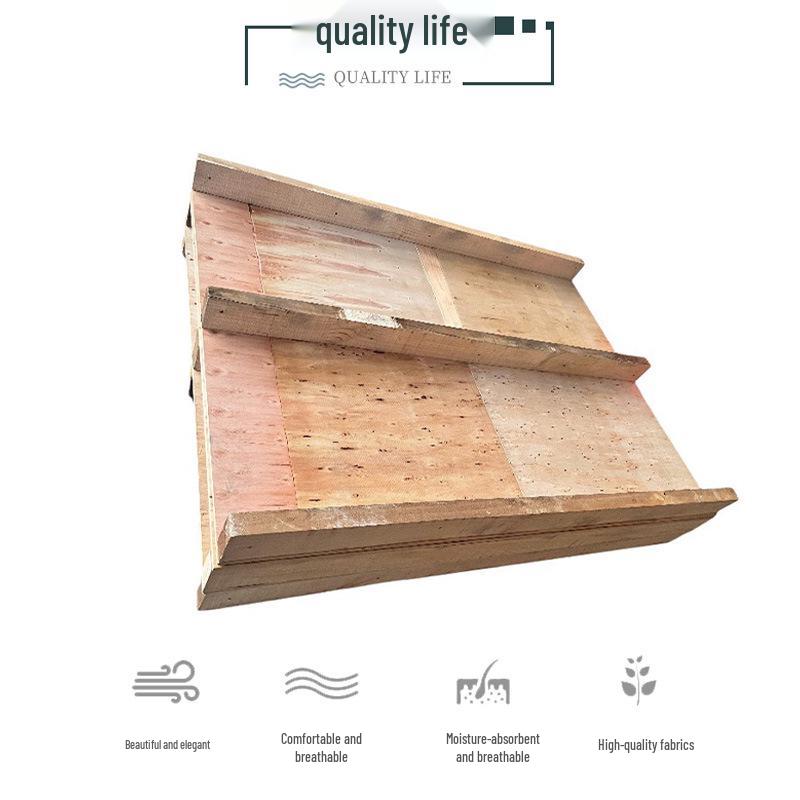 Четырехходовой деревянный поддон из фанеры без фумигации для вилочного погрузчика для доставки на склад без инспекции