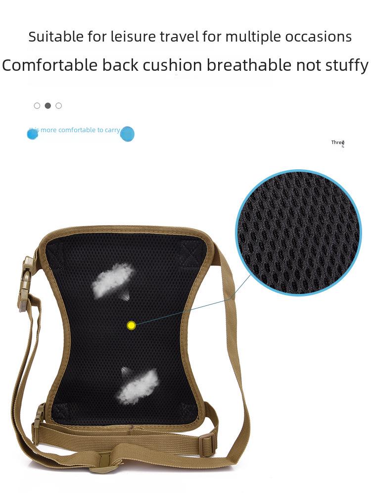 Многофункциональная тактическая сумка унисекс на пояс и ногу для путешествий, езды на велосипеде и рыбалки