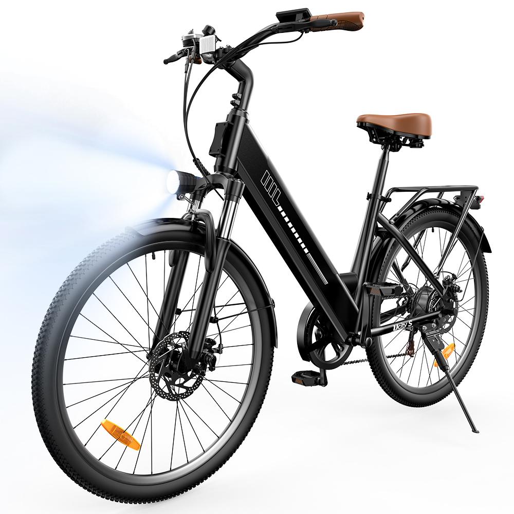 iScooter Ucitys City Commuting Electric Bicycle For Unisex 350W Motor 36V13Ah Battery 120 KG Load 88KM Range Urban E-Bike