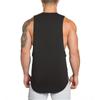 Muscleguys Fitness Tank Top Men Bodybuilding Clothing Men Sleeveless T Shirt Vests Cotton Gym Singlets Muscle Tanktop