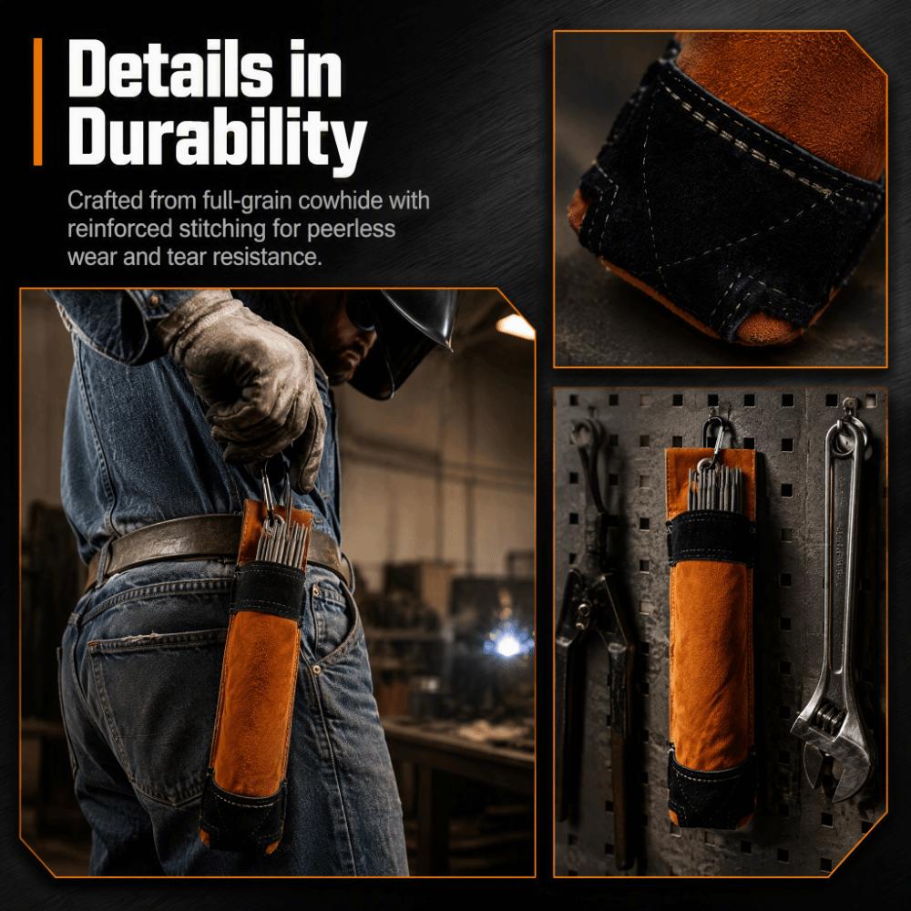 Wear-resisting Electric Arc Welding Rod Bag Strong Welding Rod Storage Bag Pipeline Welding