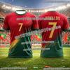 Новая футбольная футболка Криштиану Роналду №7 2026/27 Специальное издание для фанатов Дышащий Быстросохнущий Тренировочная футболка Детская