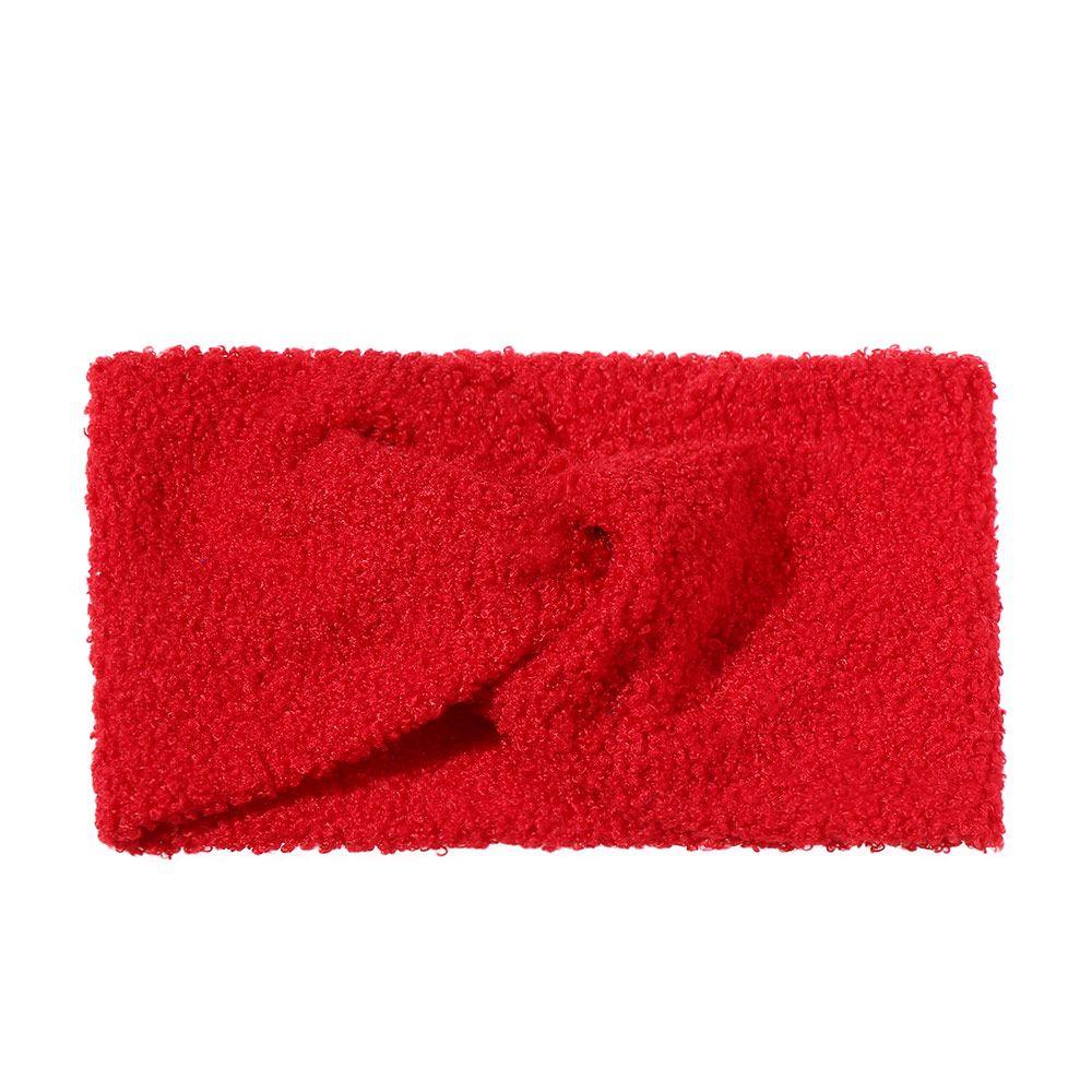 Зимние Девушки Женщины Дамы Кашемировый Тюрбан Перекрученный Узел Повязка на Голову Крестообразная Повязка для Волос Утепленный Тюрбаны