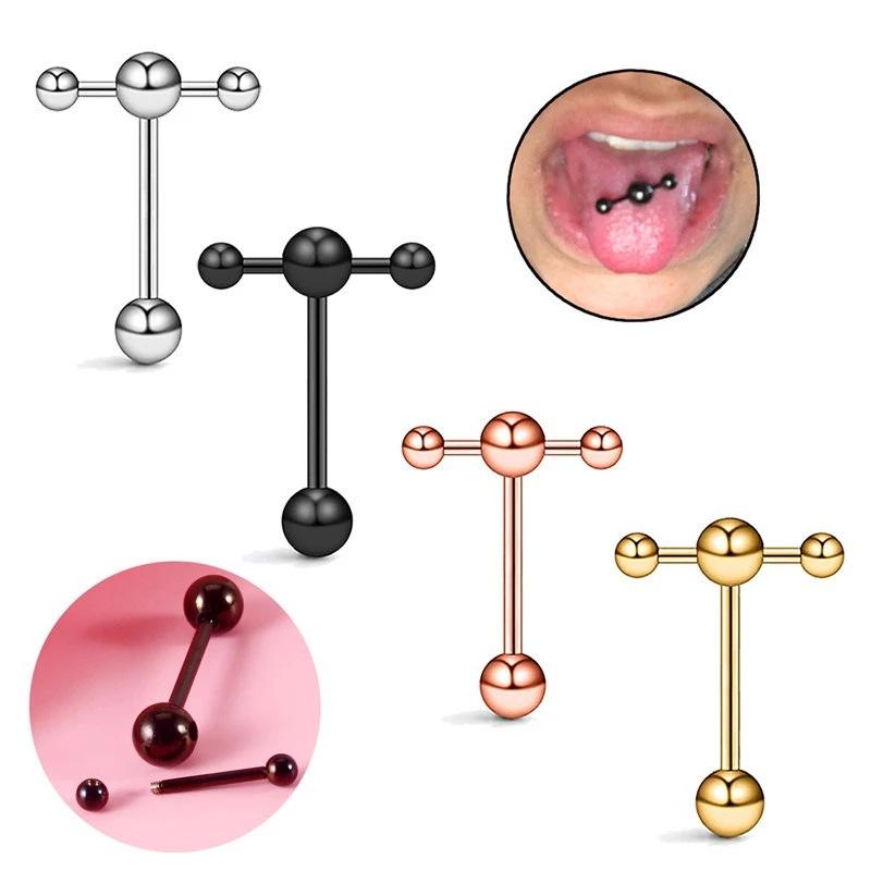 Human Puncture Men 'S Tongue Nails Female Tongue Milk Nail Earrings Jewelry