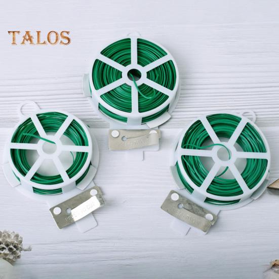 Garden Plant Ties Flexible Wire Design Weather-Resistant Vegetable Tomato Twist Ties Climbing Plants Support Ties
