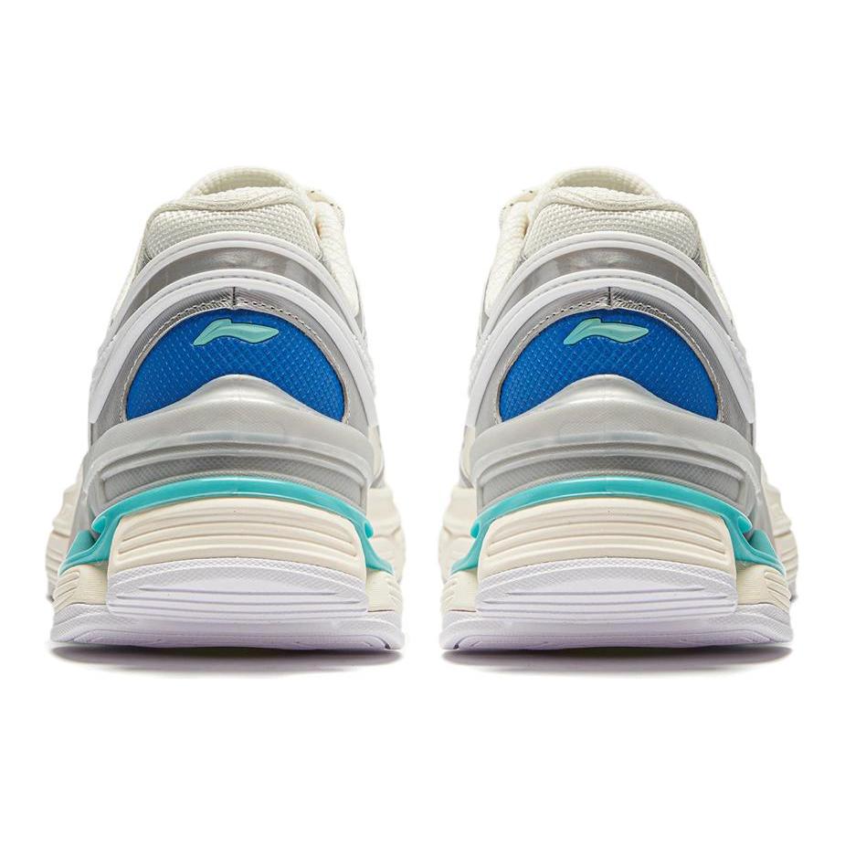 Li Ning Aurora RENEW Амортизация Скользкие Устойчивые к истиранию Низкие Повседневная обувь Женская Серебристо-белый AGCU044-5