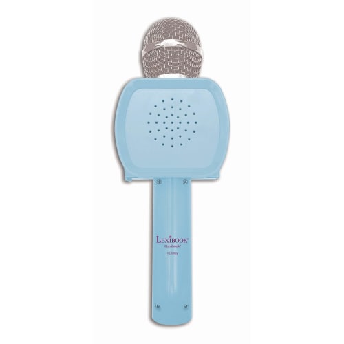 Lexibook MIC240FZ Wireless Microphone, Frozen Design, Kids' Karaoke Microphone with Voice Changer, Bluetooth Compatible, Authentic