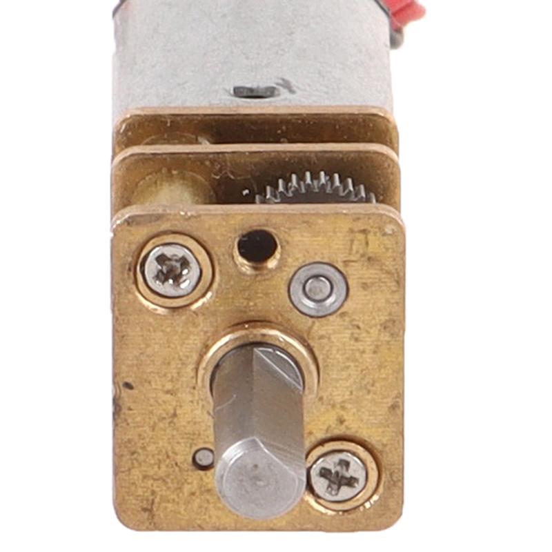 DC 3V-12V 60 об/мин медленная скорость микро мини N20 полностью металлический редуктор мотор-редуктор