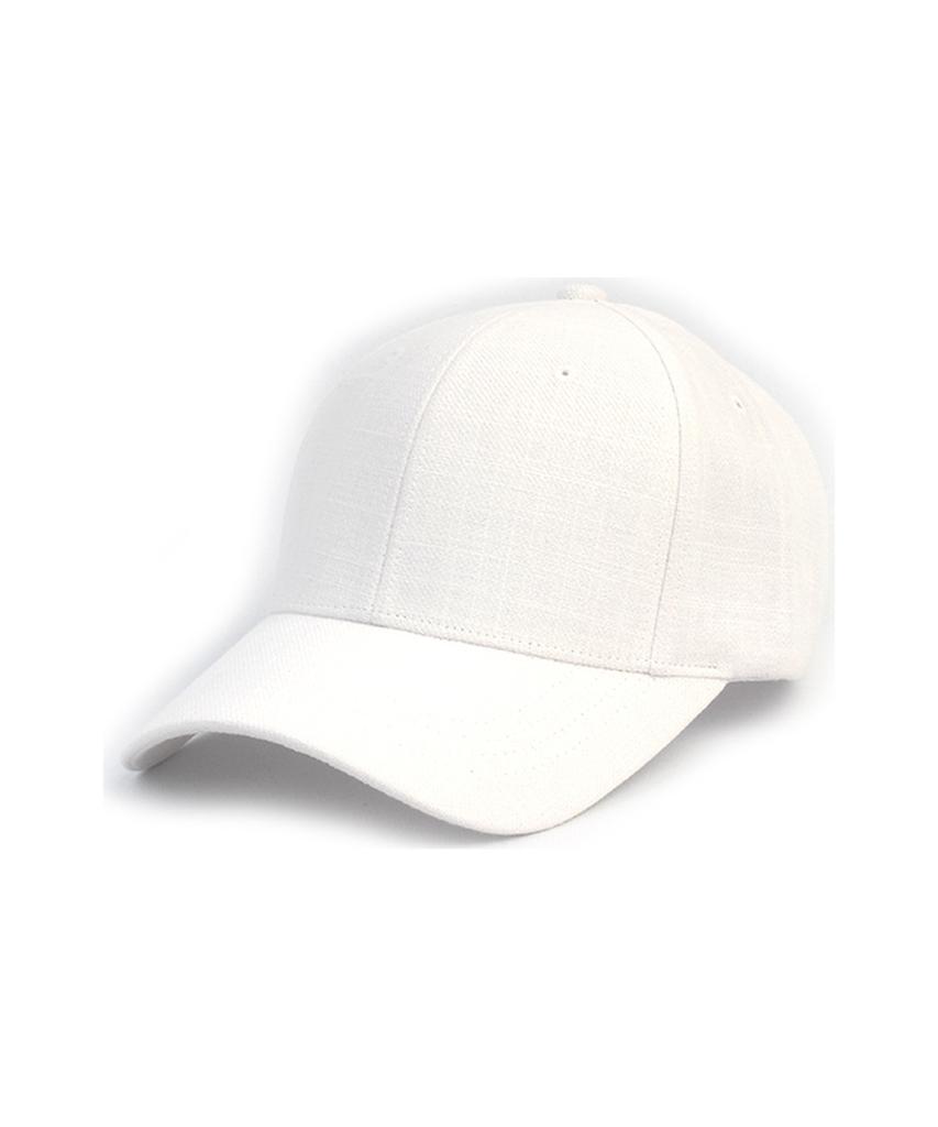 Yunibeosyeolkemiseuteuli Льняная Muji Белая Бейсболка Льняная Шляпа