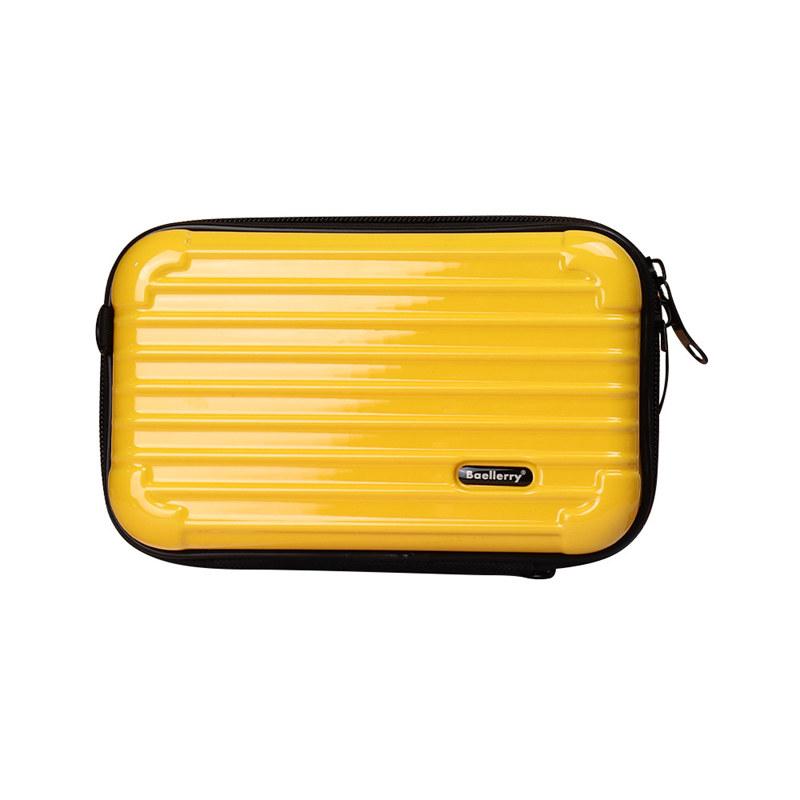 Baellerry Дорожные сумки, модный дизайн, пластиковый мини-чемодан, сумка на плечо для женщин, женская косметичка, сумки для телефона, кошелек