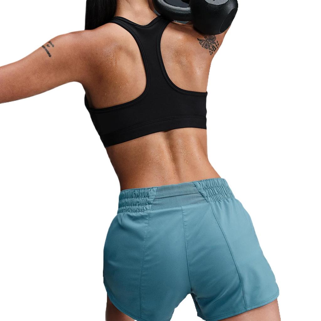 Nike Dri-Fit Стильные Удобные Мягкие Повседневные Шорты Женские шорты Дымчато-голубые DX6013006