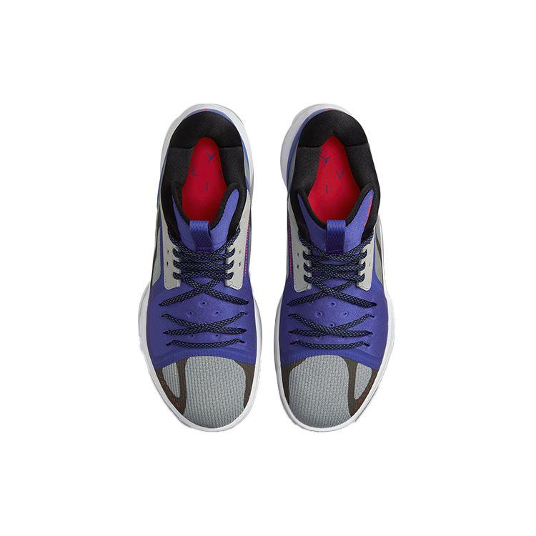 Мужские кроссовки Air Jordan Zoom Separate PF Ultramarine Серые Светло-серые Черные DH0248-002