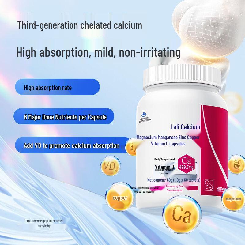 Le Li Osteoform Calcium Magnesium Zinc & Vitamin D3 Supplement