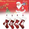 2024 Embroidered Reindeer Christmas Stockings With Festive Designs For Holiday Cheer