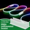 LED Strip Light Clips Wall Mounted Rope Light Clips with Adhesive Waterproof Wall Strip Light Holder for Neon Rope Lights