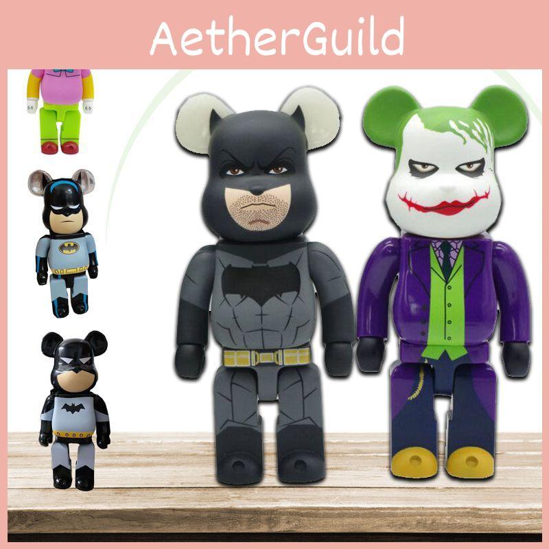 Изысканный Bearbrick 400% Конструктор Медведь Игрушка Фигурка Бэтмен Джокер Красти