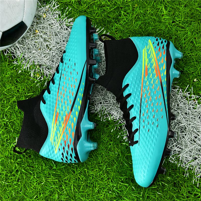 Football Shoes 32-46 Boys Football Shoes Outdoor Men's Men's Nail Sports Football Boots Hobnail Soccer Boots