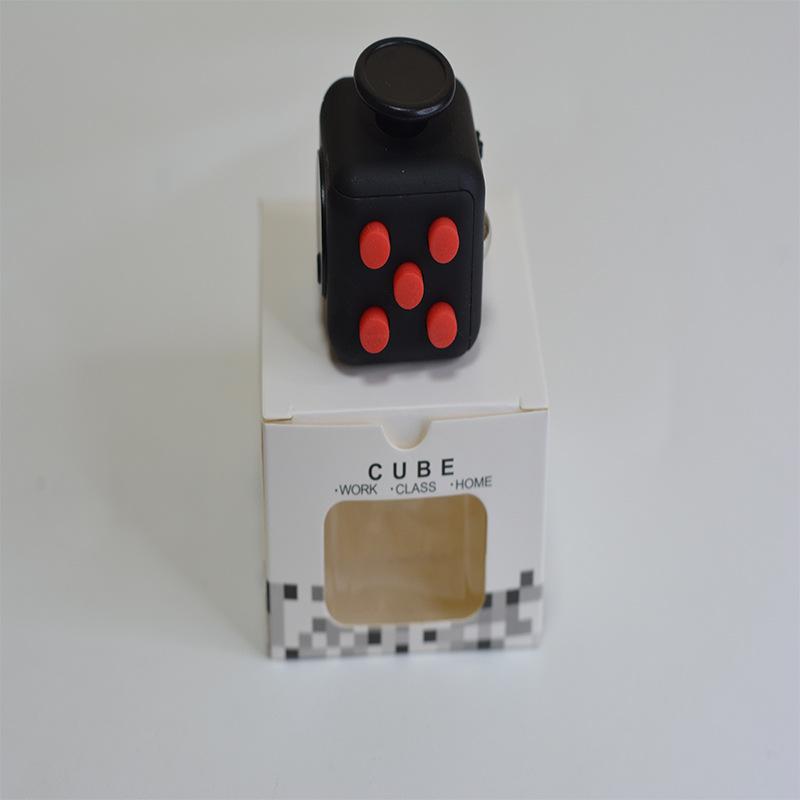 Сплошной цвет, декомпрессионные кубики для снятия стресса, аутизма, тревоги, снятия стресса для взрослых и детей, антистресс, кончик пальца