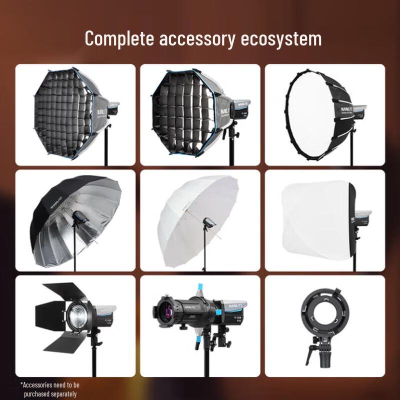 Двухцветный светодиодный фото свет NANLITE FC-60B/120B