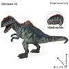 34style Prehistoric Dinosaurs World Pterodactyl Tyrannosaurus Animals Model Action Figures PVC Dinosaur Mouth Can Open and Close For Kids Gift