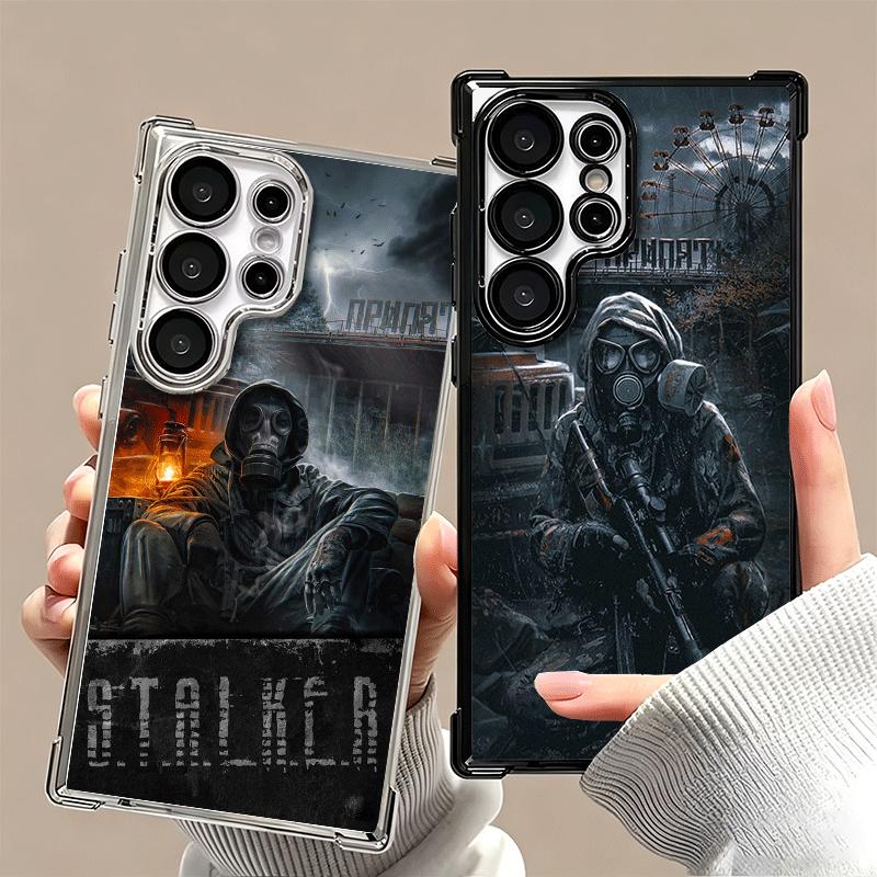 Крутой чехол для телефона с покрытием S-Stalker Game для Samsung Galaxy S24 S25 FE S26 Edge S23 Ultra S22 S21 Plus S20 Защита от падения с Airbag