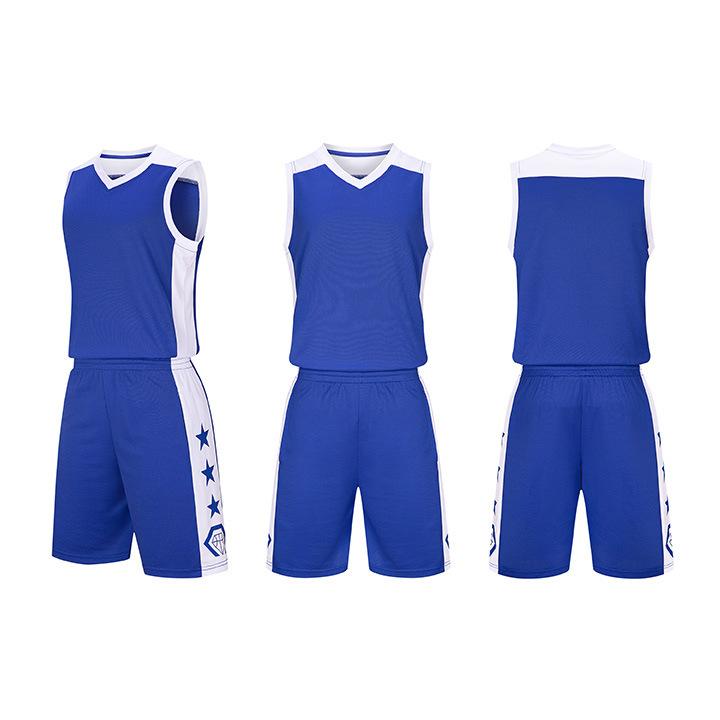 Children's basketball jersey set factory spot men's Chinese style jersey women's printing competition training camp team jersey wholesale