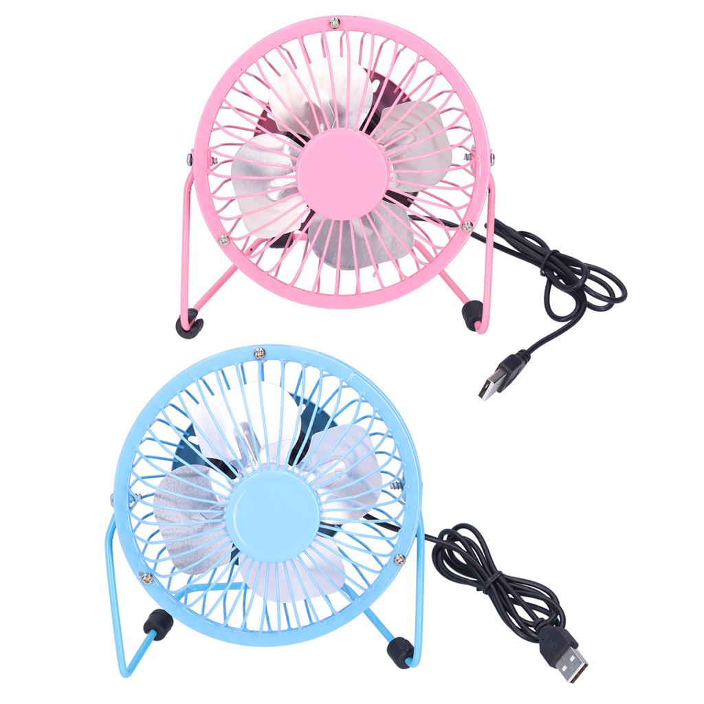 Мини-вентилятор USB портативный бесшумный алюминиевый лопасти домашний офисный стол настольный утюг ремесленные вентиляторы