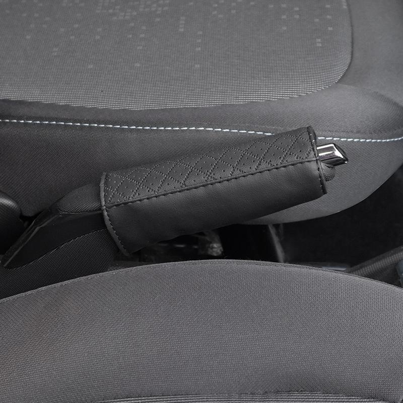 Кожаная накладка на ручку переключения передач автомобиля Защитный чехол на ручник Для Porsche 911 Cayenne Carrera-GT 928 Panamera Boxster Macan 918