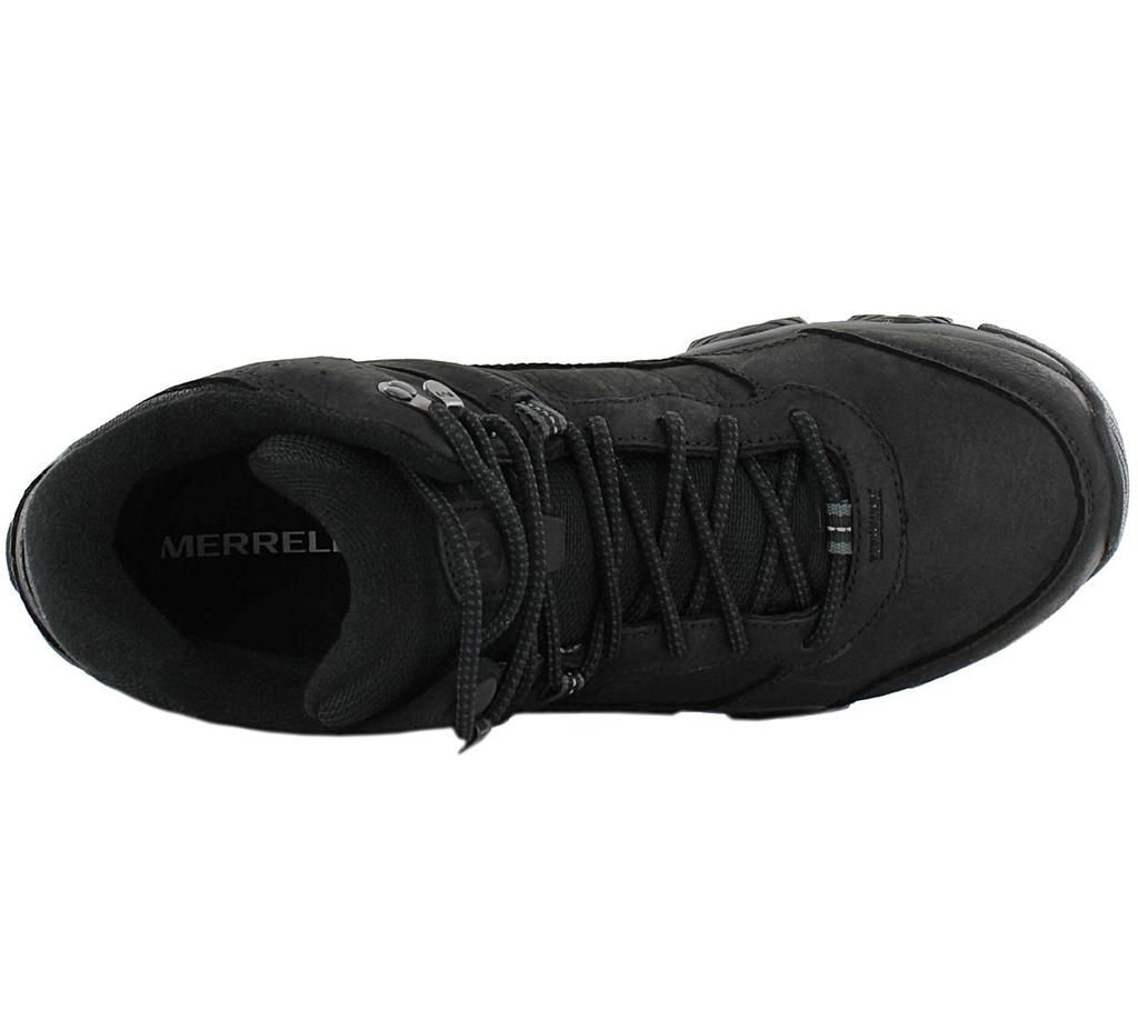 Merrell Moab Adventure 3 Mid Leather WP — водонепроницаемые — мужские походные туфли черные J003823 ORIGINAL
