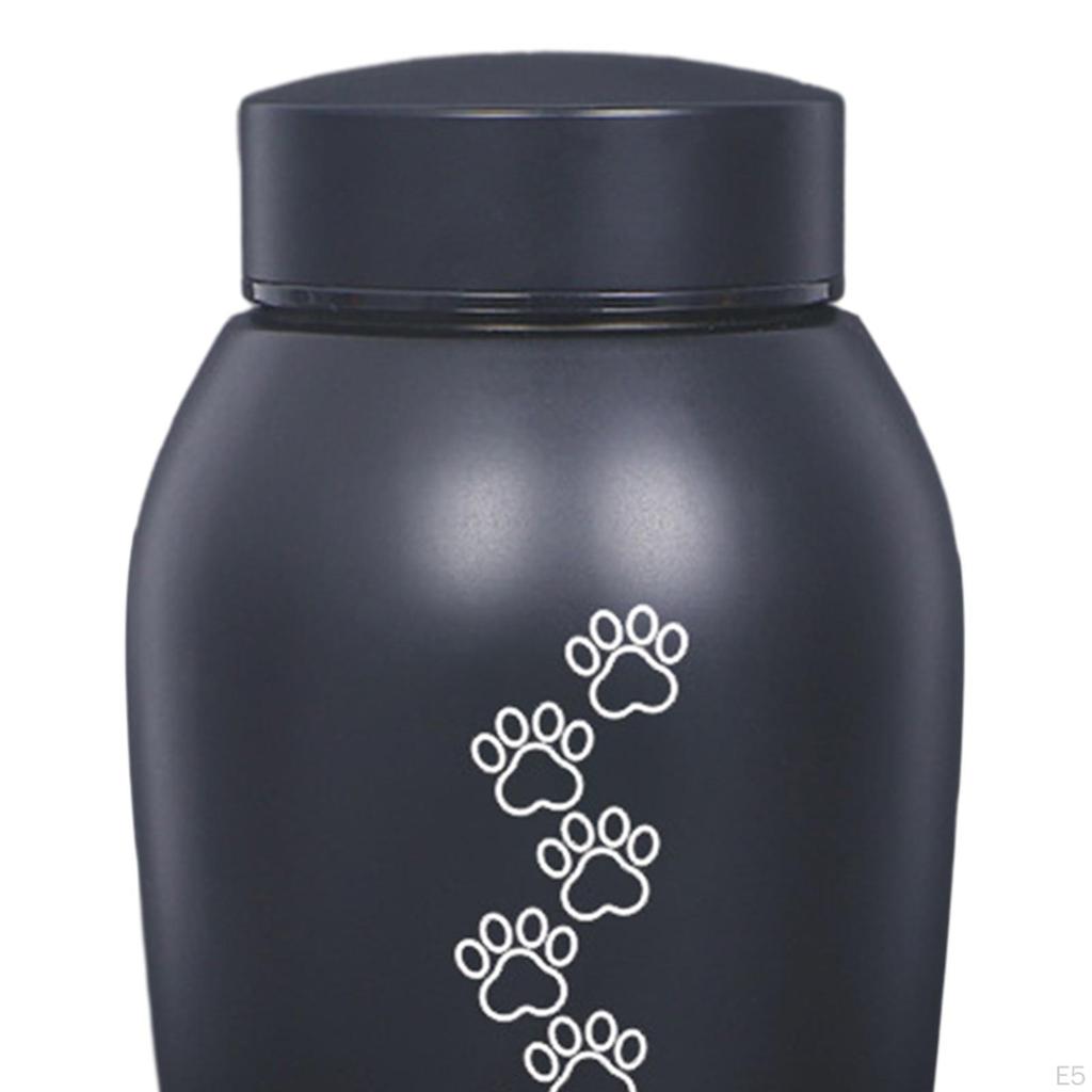 Собака Кошка Прах Нержавеющая Сталь Питомец Урна Погребение Кремация Захоронение Памятный Подарок Портативный