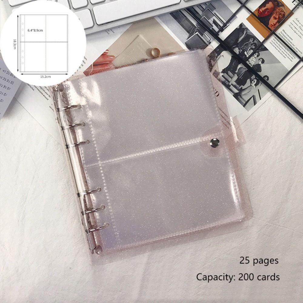 Фотоальбом с несколькими карманами, INS Idol Cards, коллекционная книга, мини-переплет с отрывными листами, Star Chaser