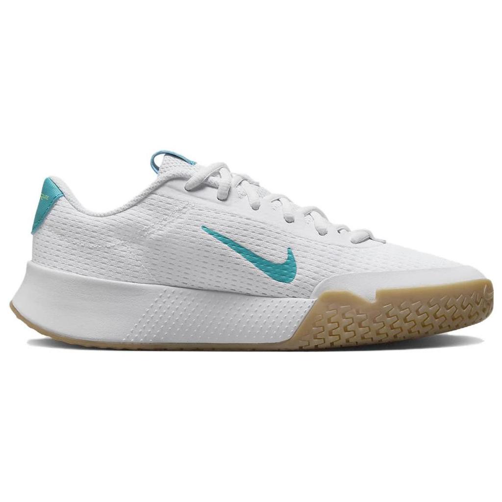 Nike Court Vapor Lite 2 HC White Teal Nebula Women Sneakers Lime-Blast Gum-Light-Brown DV2019-103