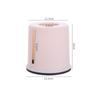 Household Storage Box Round Plastic Tissue Box Living Room Towel Cover Toilet Roll Paper Holder