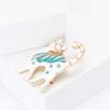Fashion Cute Alloy Enamel Cat Brooch Temperament Versatile Women'S Suit Shirt Corsage Jewelry Pin