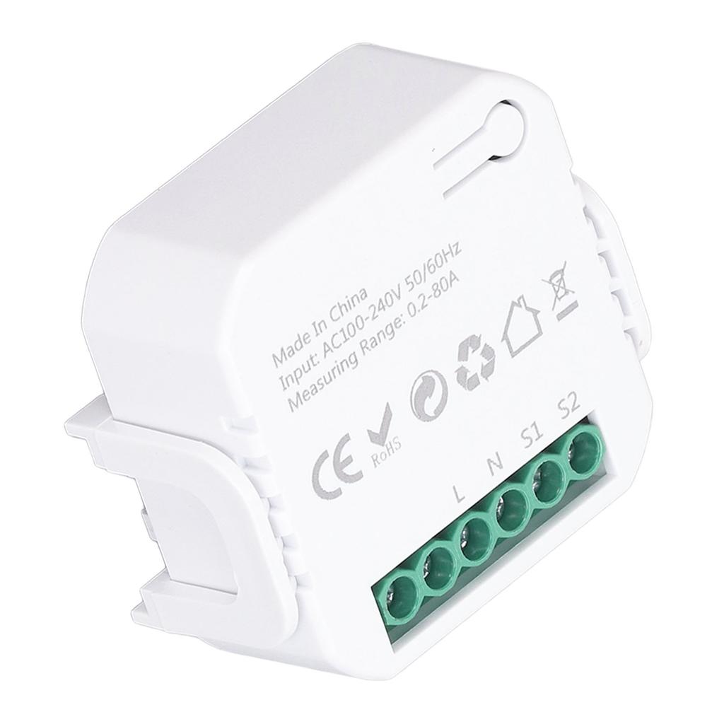 Умный счетчик электроэнергии WIFI Монитор энергопотребления Однофазный 100?240 В переменного тока для Tuya White PJ?1203?W