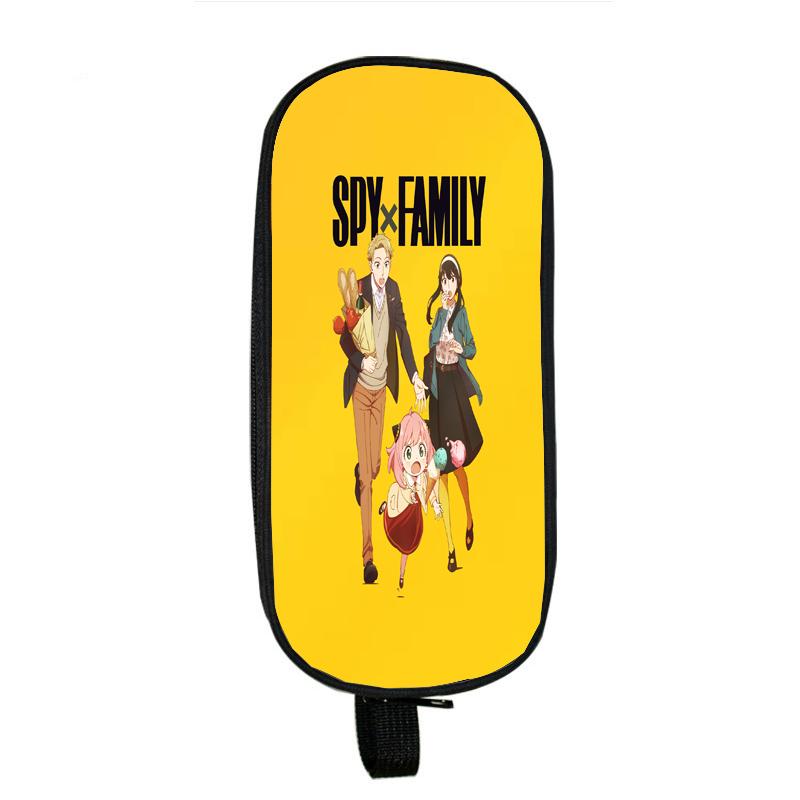 Spy X Family Kawaii Pencil Case Anime Stationery Bag Coin Purse Cosmetic Bag Students School Supplies Storage Bag