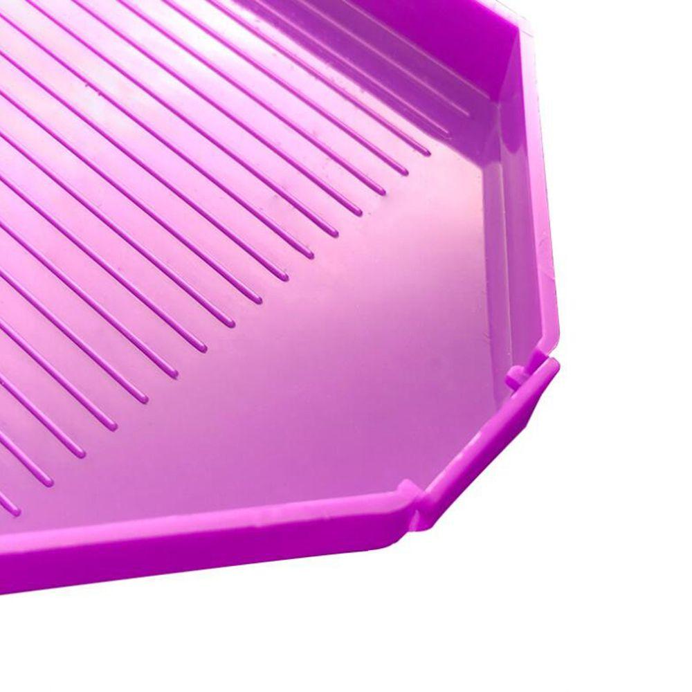 Аксессуары для вышивки, большая емкость, может открыть лоток для инструментов для алмазной живописи, пластина для дрели, пластиковая пластина