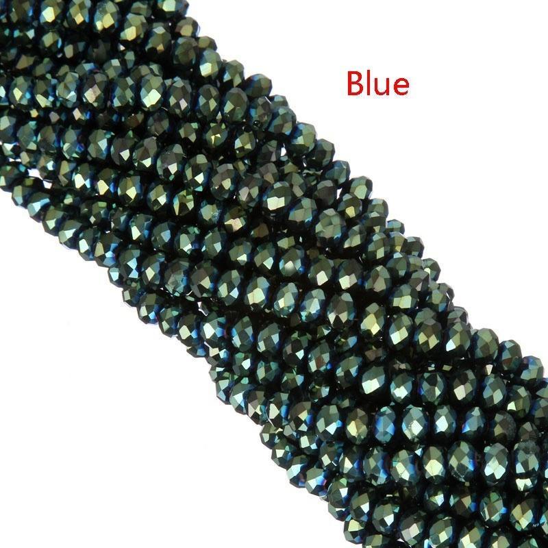 For Jewelry Making Wholesale Crystal Glass High-quality 70pcs 8mm Hot Sale Necklace Bracelet DIY Crafts Spacer Beads Beads