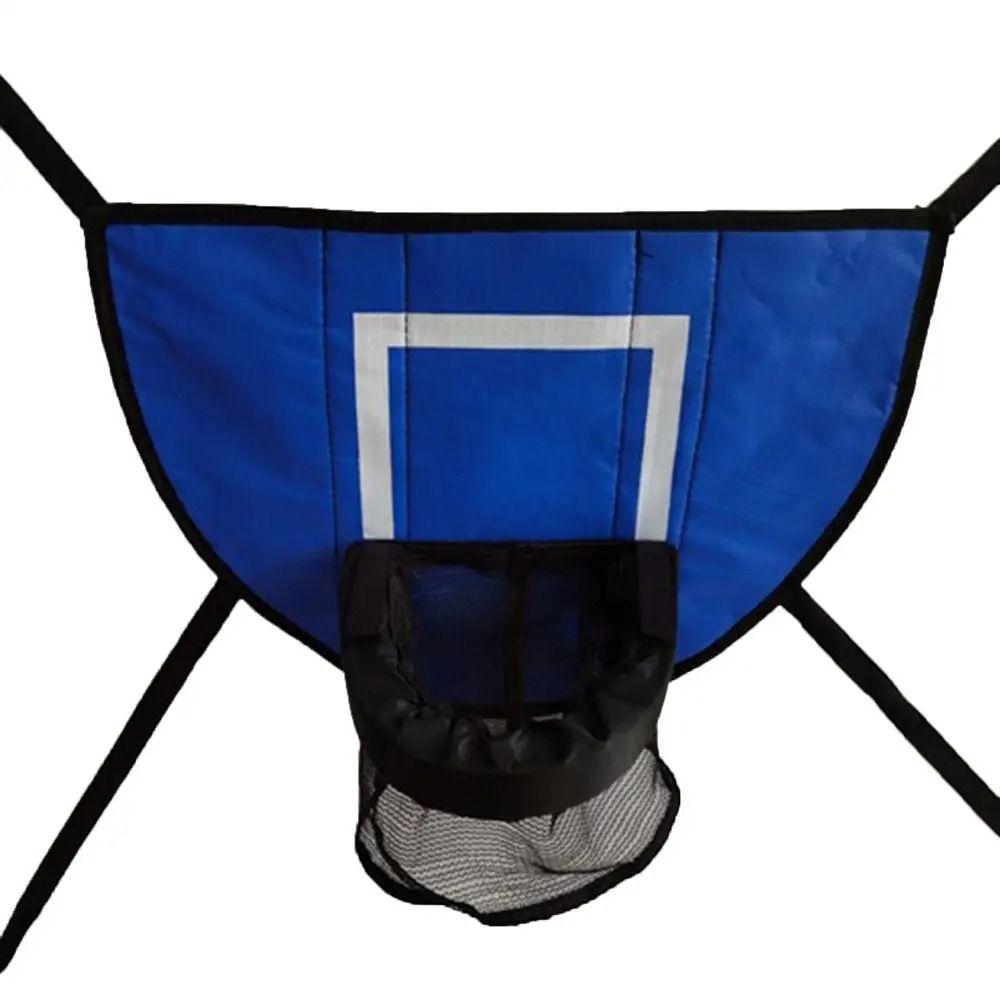 Multipurpose Trampoline Basketball Hoop Kit Foldable Portable Basketball Hoop Toys Sport Games