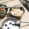 Легкие титановые столовые приборы и ложка для горных катастроф, деловые поездки, набор COOK'N'ESCAPE, прочные, палочки для еды, вилка, кемпинг, скалолазание,