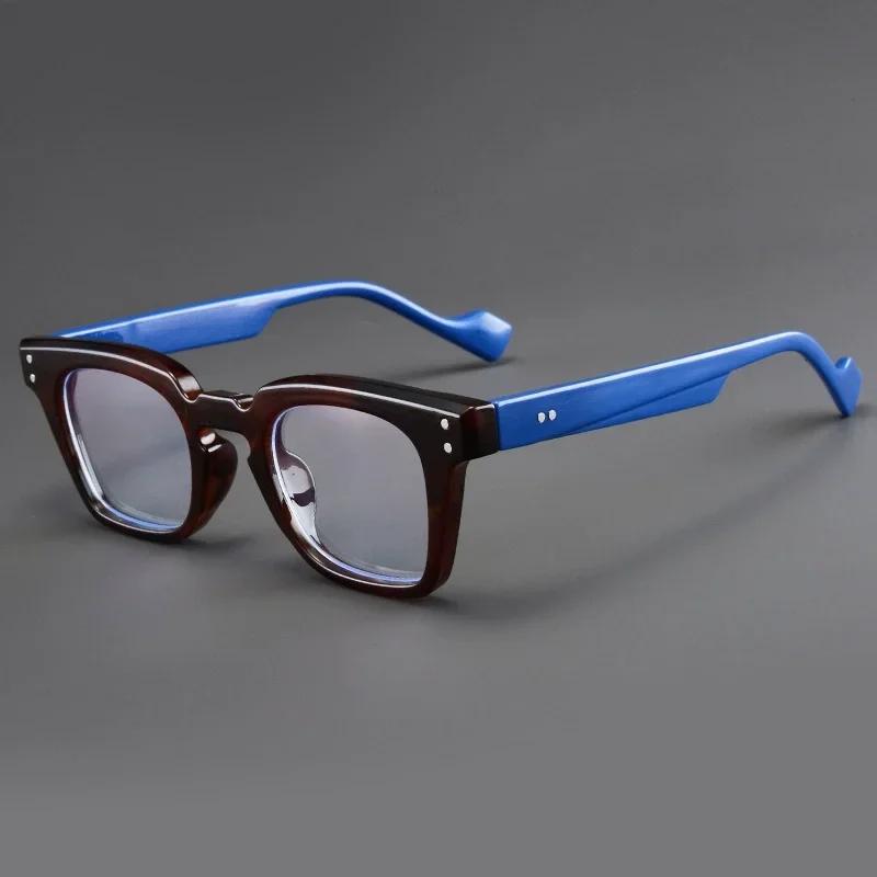 Square Reading Glasses Anti Blue Light Eyewear Trendy Ultra-lightweight Women Presbyopic Eyeglasses