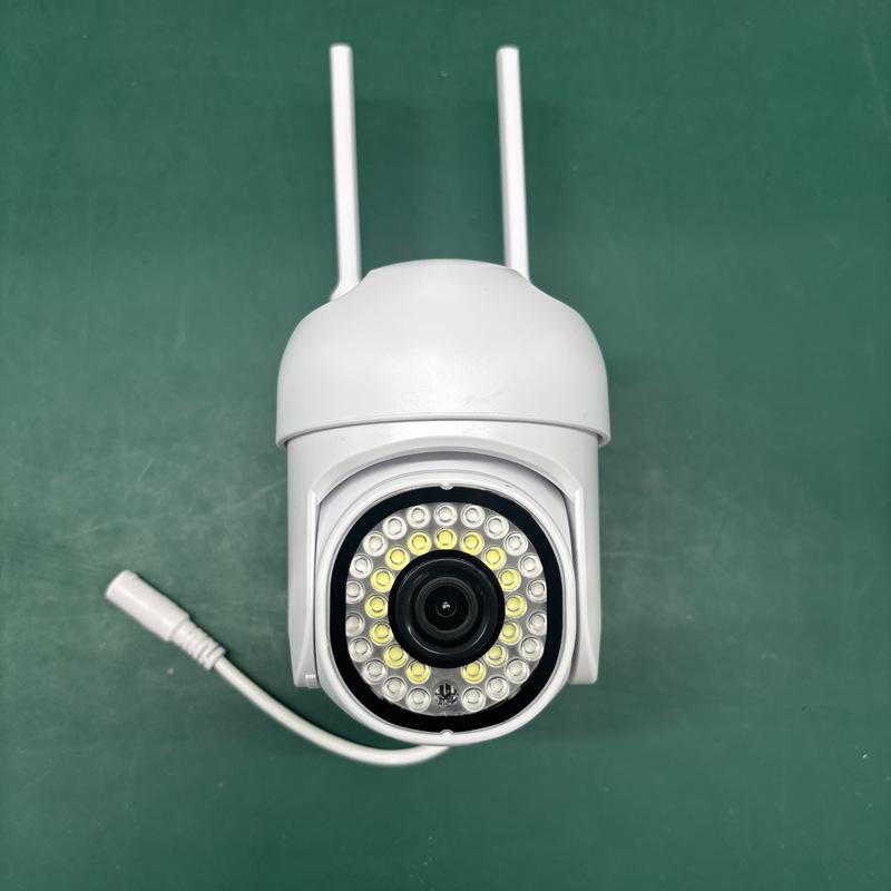Водонепроницаемая панорамная камера видеонаблюдения WiFi 1080P HD с ночным видением и удаленным интеркомом