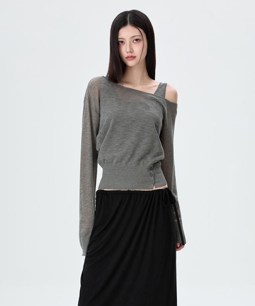 MIXXO Sleeveless Layered Knit_Miwkag705T