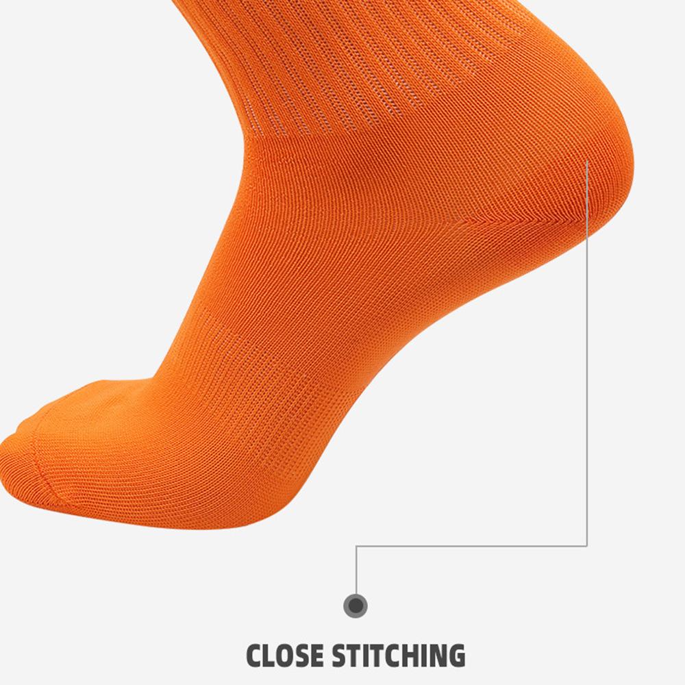 CDP513 1 Pair Adult Soccer Socks Summer Breathable High Tube Anti-Skid Sports Socks