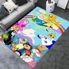 Adventure Time Office Chair Mat: Cartoon Characters Decorative Rug for Home Office Living Room Bedroom Furniture Gift.122303a