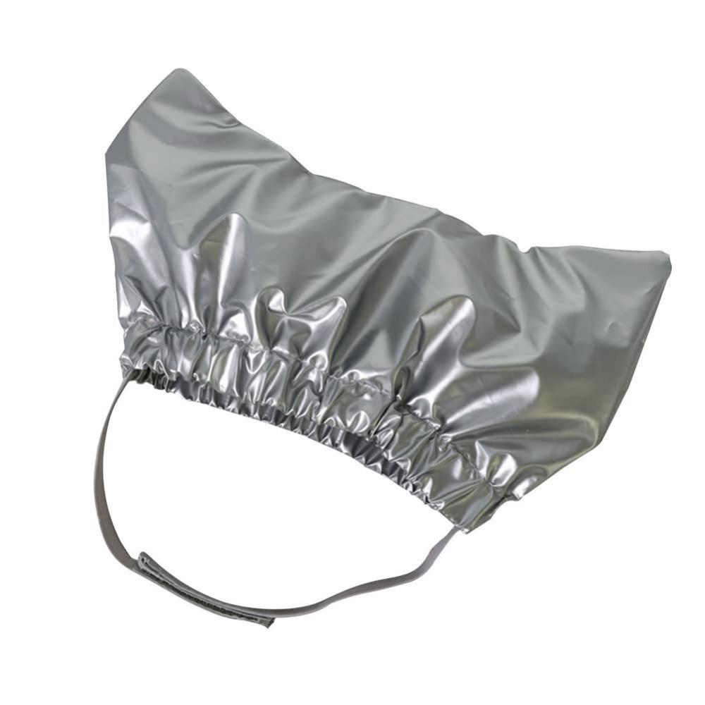 Waterproof Pet Bathing Cap Adjustable Rubber Band Reusable Cat Shower Cap Elastic Headgear Comfortable Ear Protection Pet Cap
