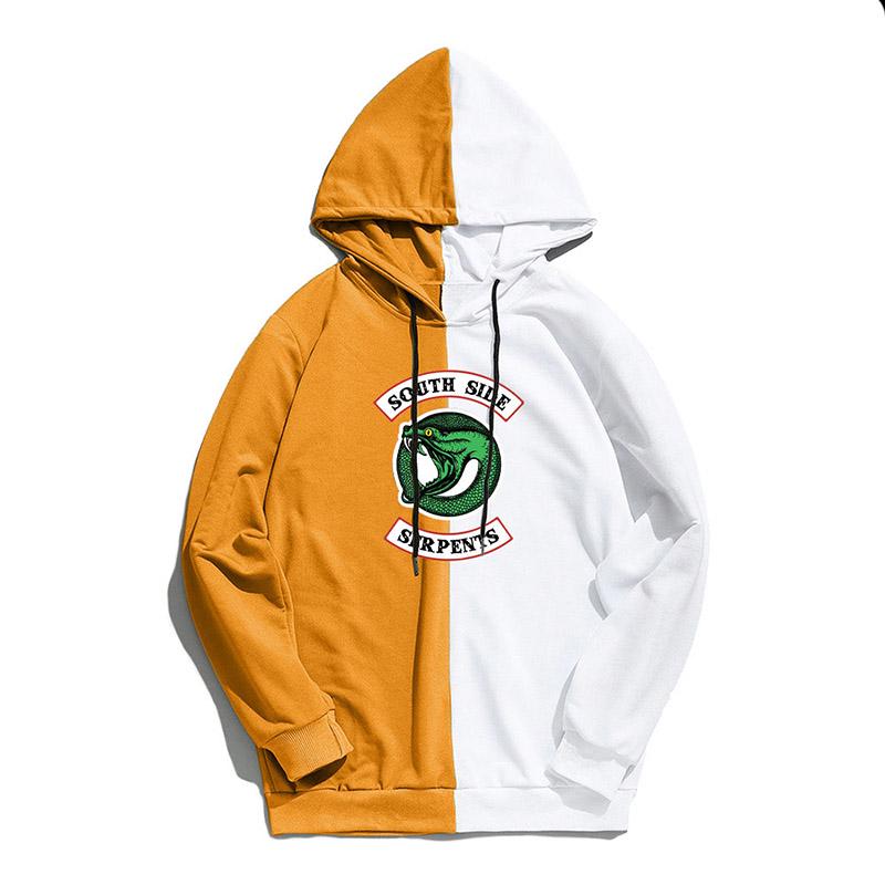 Худи Толстовка Одежда для Девочек Женская Ривердейл Саутсайд Змеи Шапка Куртка Пальто Топы